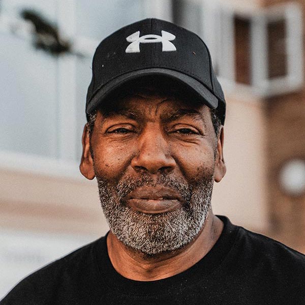 Middle aged black man