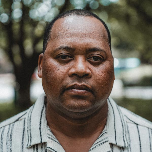 Middle aged asian man