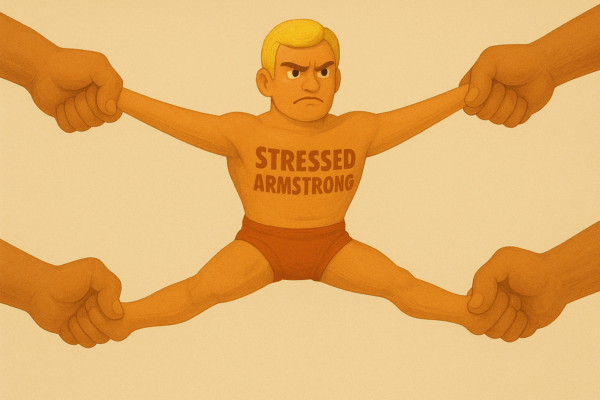 Being pulled in all directions