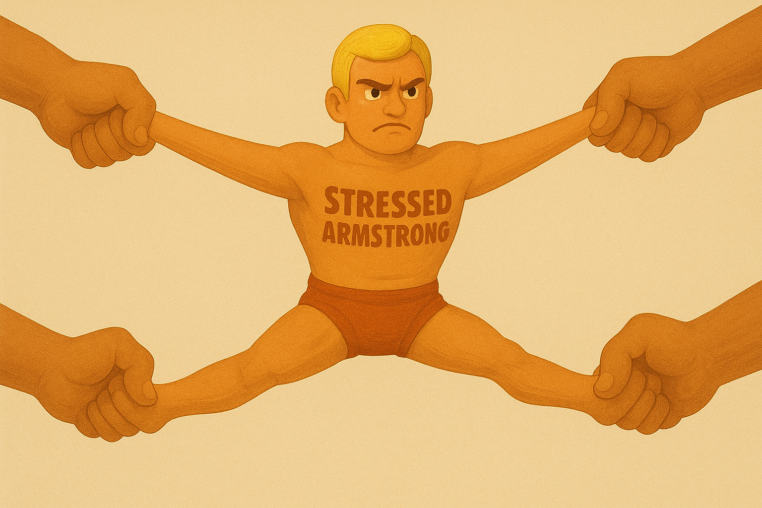 Being pulled in all directions